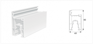 Sürme PVC Pencere Serisi Sürme Kanat Profili-min